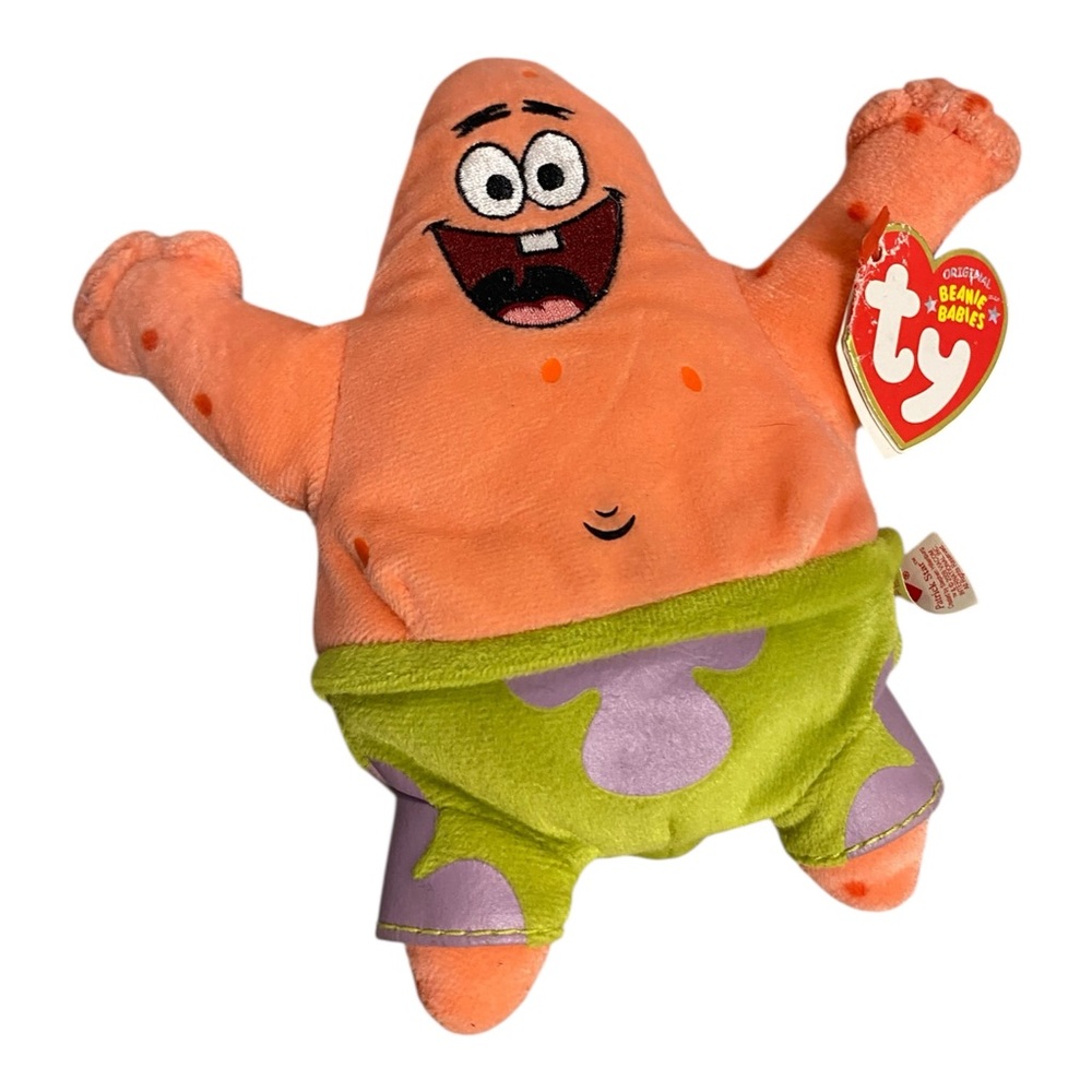 Ty Plush Toy - Orange and Green